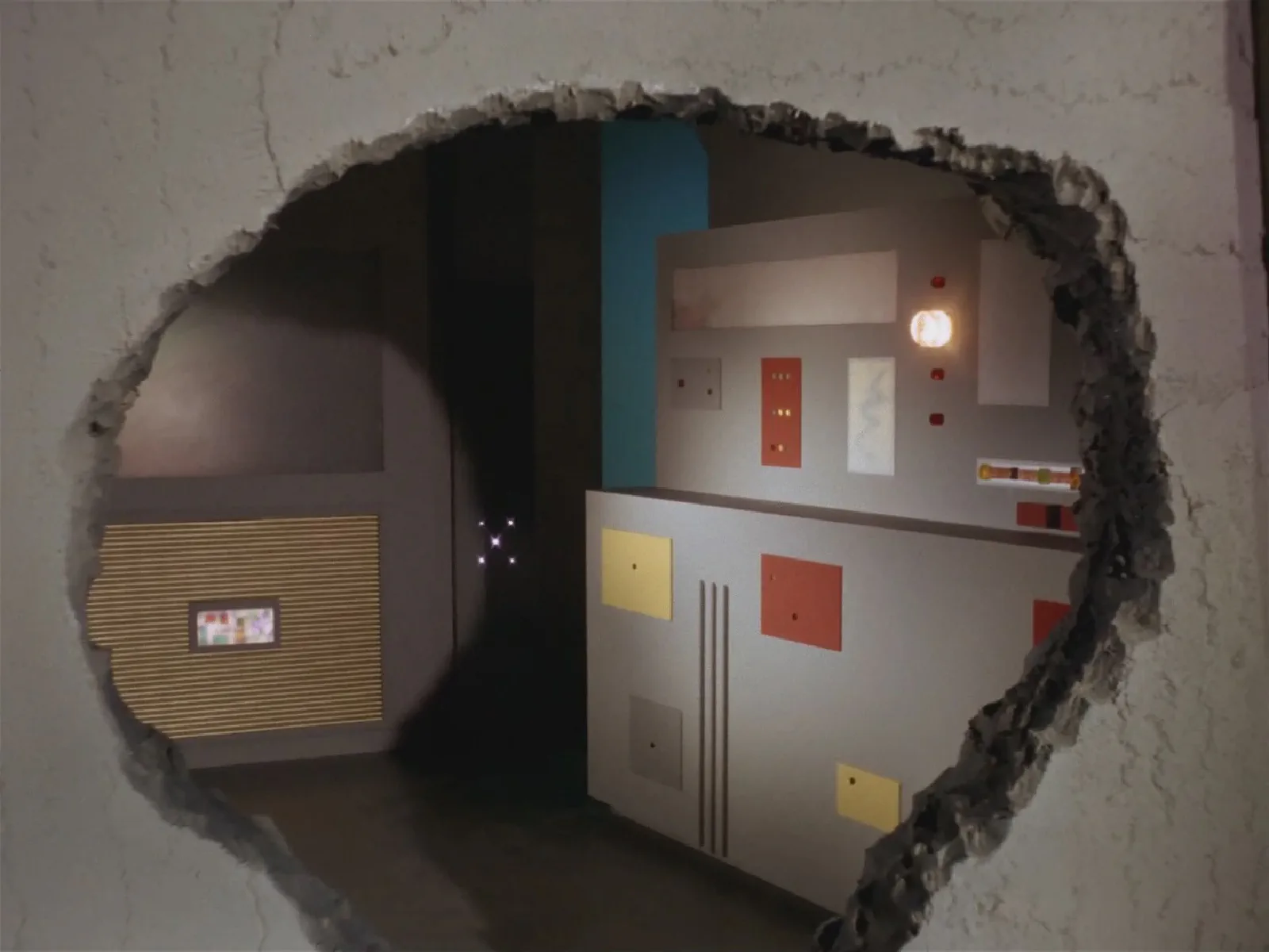 Landru revealed, a screenshot from the Star Trek The Original Series episode The Return of the Archons