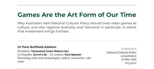 Games Are the Art Form of Our Time