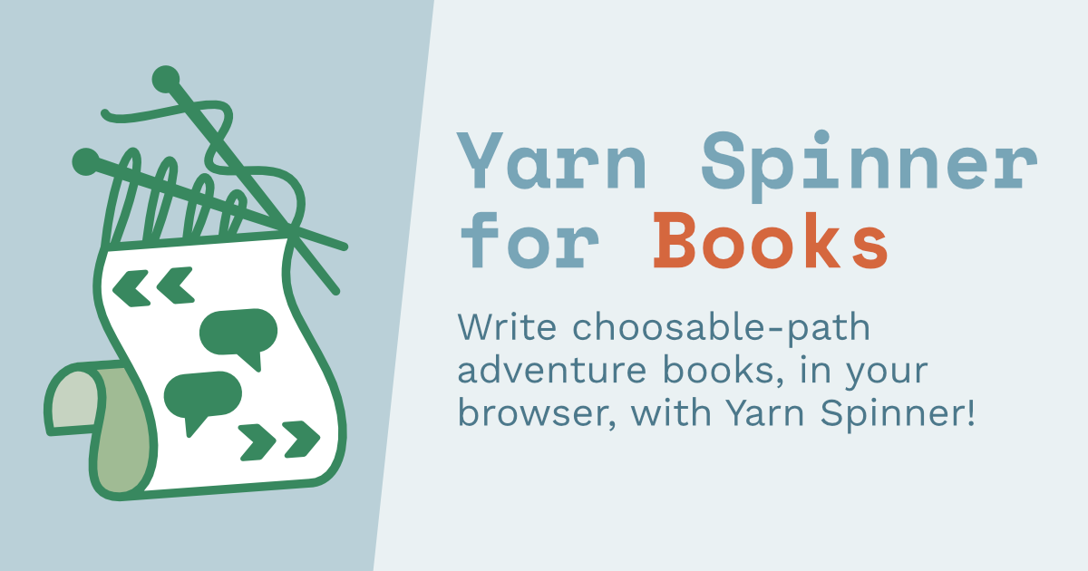 Yarn Spinner for Books